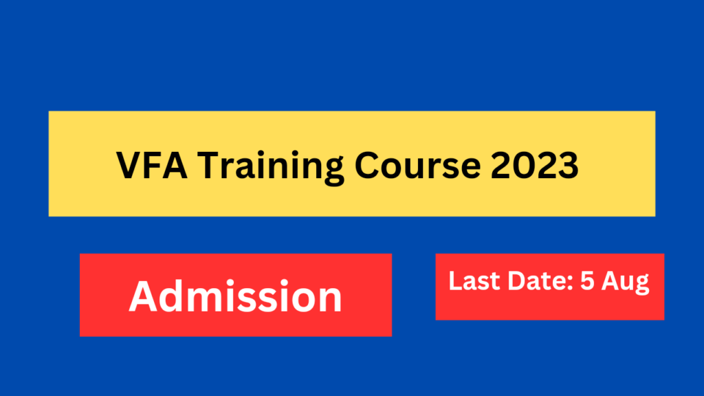 VFA Training Course 